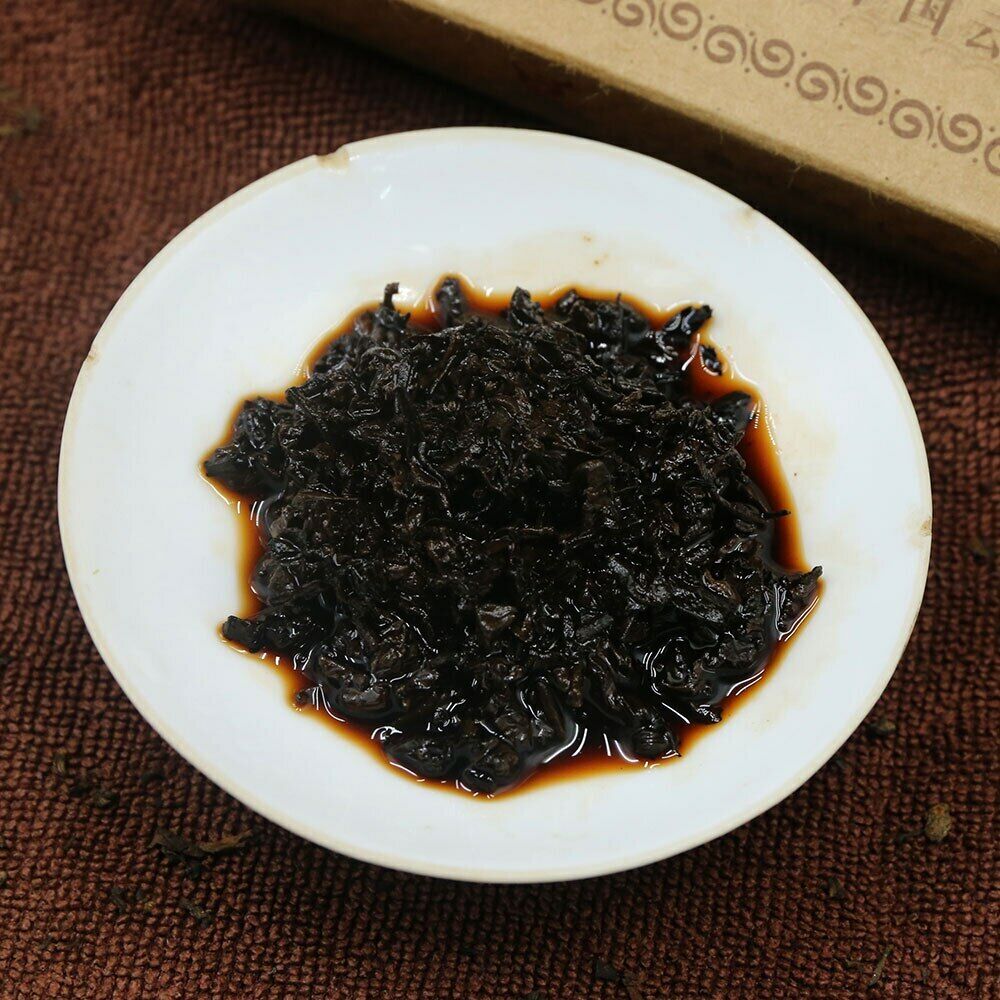 Yongzhen Shu Puer Ripe Puer "Palace Puer Tea Brick" /250g