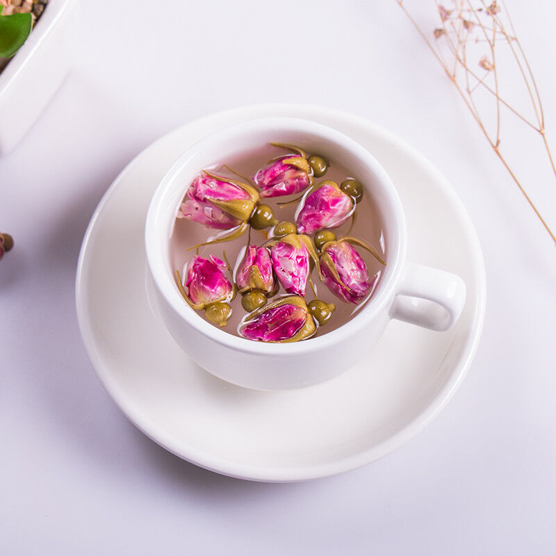 Red Rose Bud Tea Aroma Dry Flowers Ecology Herbal Blooming Tea China Flower Tea