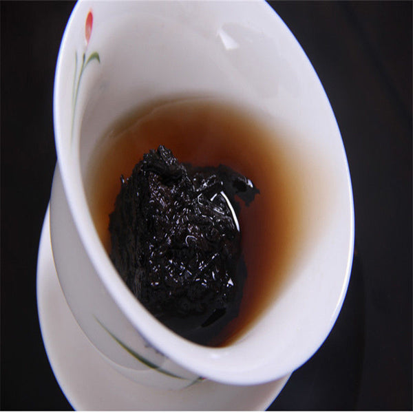 TemuTea 100g Puer tea health care pu er tea pu erh compressed pu'er brick organic