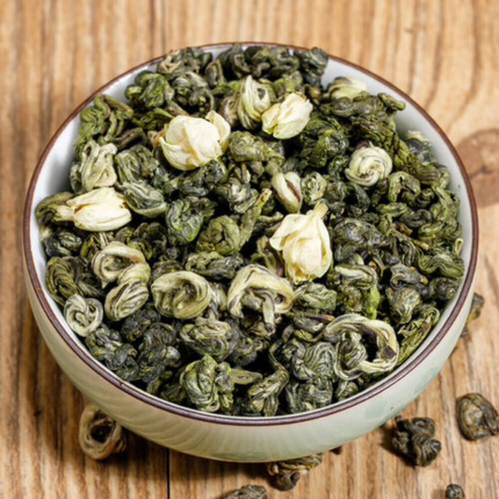 Natural Chinese Green Tea 100% Organic Premium Grade Jasmine Flower Tea 250g