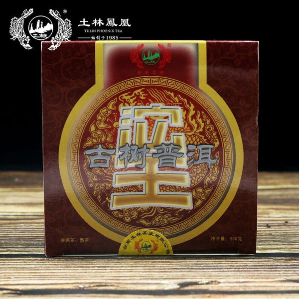 Premium  TuLin Phoenix Shu Puerh "Ancient Tree Puer" King of Tuocha 250g