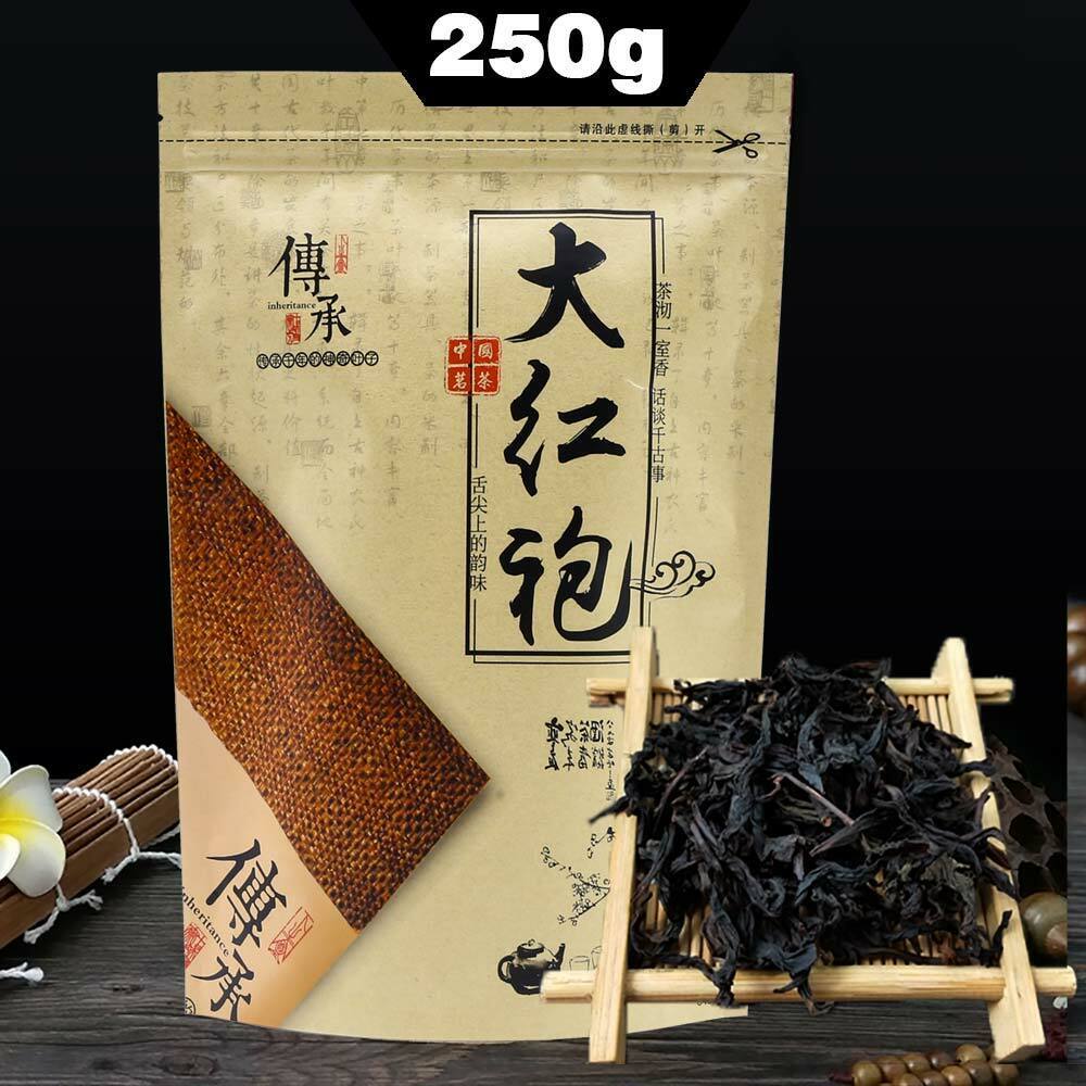 Da Hong Pao Tea Shuixian Wuyi Big Red Robe Oolong Tea Kraft Paper Bag 250g Secondary image