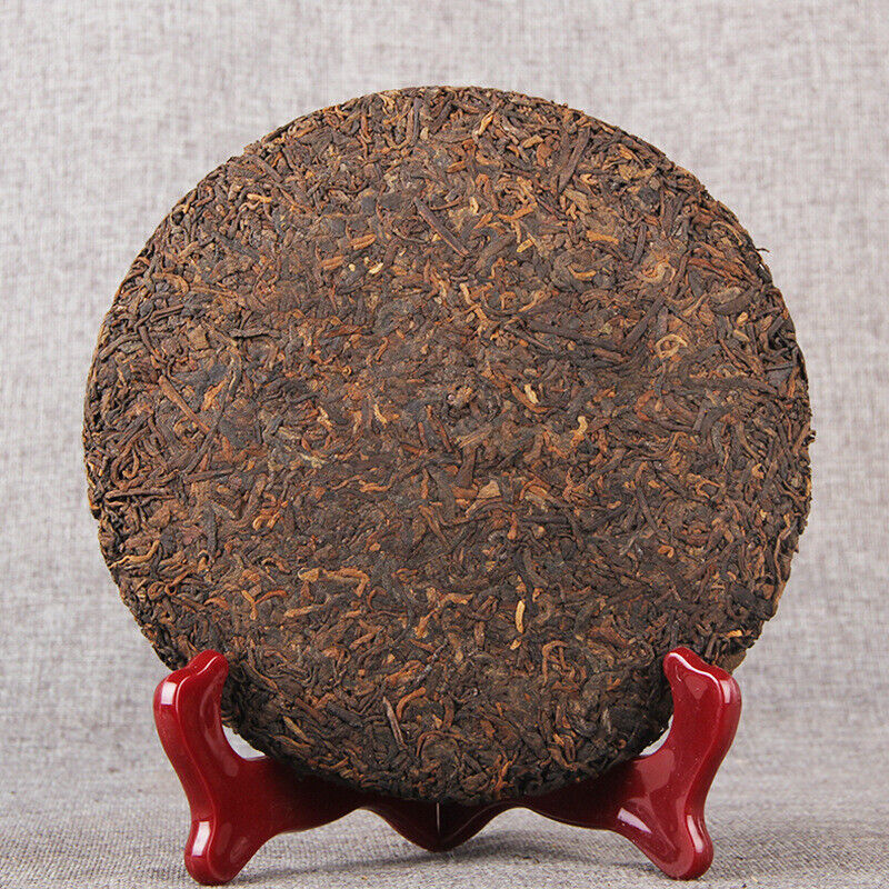 Menghai Old Tree Puer Tea Chuan Shi Jia Ming Ancient Ecology Ripe Puer Tea 357g Main image