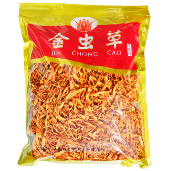 500g Organic Cordyceps Sinensis Dried Mushroom Chinese Tradition Healthy Care