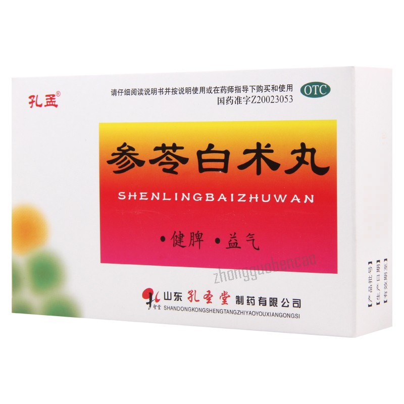 孔孟参苓白术丸 Kongmeng Shenling Baizhu Wan Main image