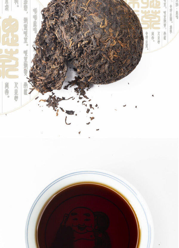 V93 Tuocha Ripe Puer Pu-erh Tuo Cha V93 * Yunnan Menghai Dayi Ripe Tea