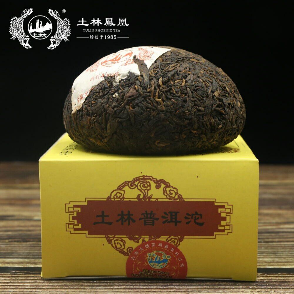TuLin Phoenix Shou Puerh Speciality Tuocha Tea 951 Puer Tea 200g Secondary image