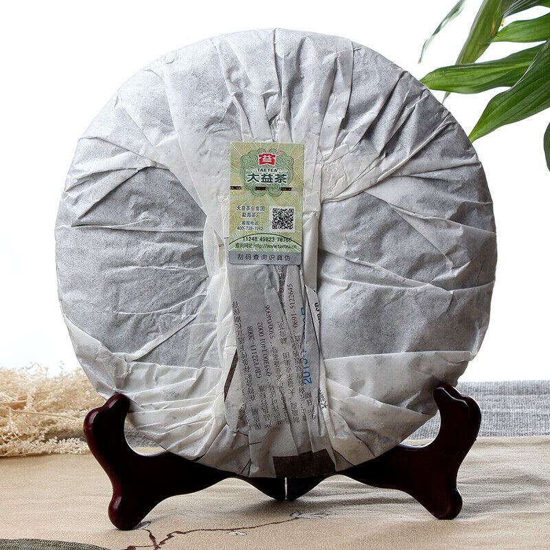 Cha Puer Menghai Dayi 7542 Pu'er Tea Cake Chinese Yunnan Classical Pu-erh 357g