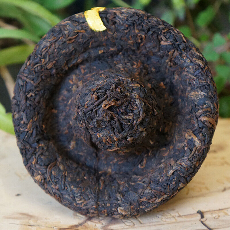 Big Snowy Mountain Xiaguan Mushroom Shape Aged Pu-erh Tea Cooked Ripe Puer 250g