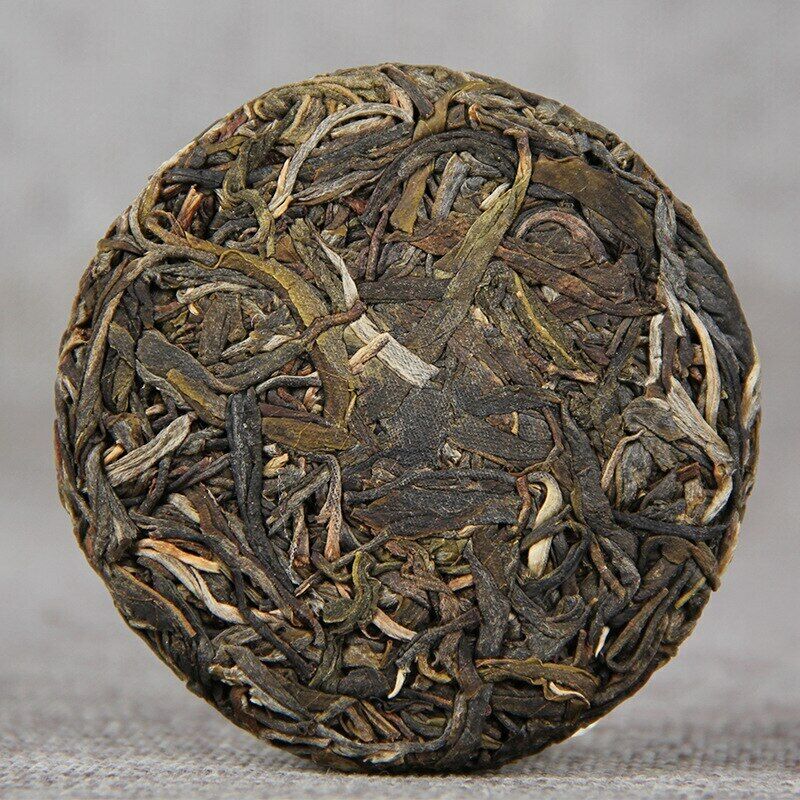 Sheng Puer Tea "Mini Ban Zhang" 班章  Yunnan Mini Puerh Raw Puer Cake 50g Secondary image