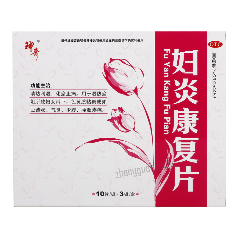 Shenqi Fuyan Kangfu Pian 神奇妇炎康复片 Secondary image