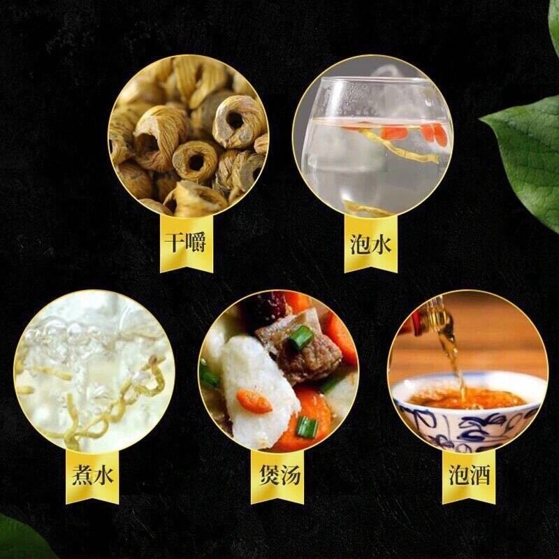 Natural Tie Pi Shi Hu Top Ecology Chinese Tea Dried Dendrobii Dendrobium Herb