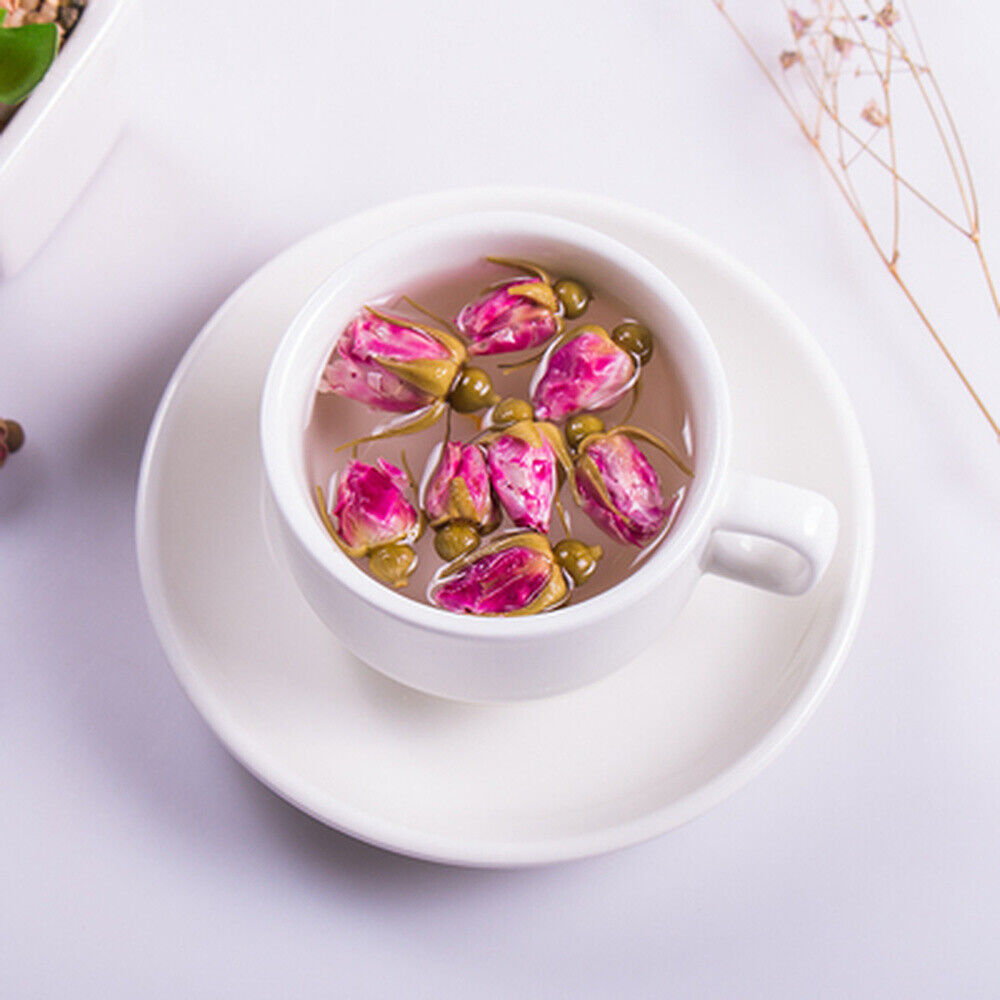 Chinese Flower Red Rose Bud Tea Aroma Dry flowers Floral Herbal Blooming Tea Main image