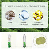 Green Tea Mud Mask Deep Cleansing Oil Control Moisturizing 5G Facial NEW D5K1