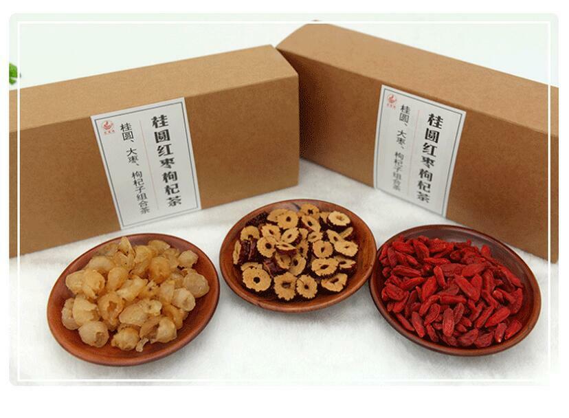 Tea Drink Dried Assorted Herbal Tea A Mixed  Longan+Jujube+Lycii Herbal Tea Bags