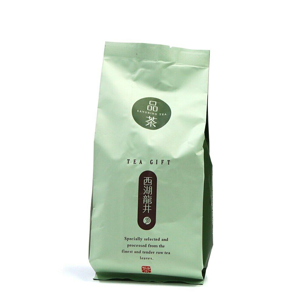 Chinese Green Tea Dragon Well Lung Ching Tea Xihu Long Jing Longjing 100g