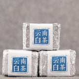 2020 Mini Yunnan Bai Cha Tea Small Cake Chinese White Tea 4 Pieces*5g/bag 100g