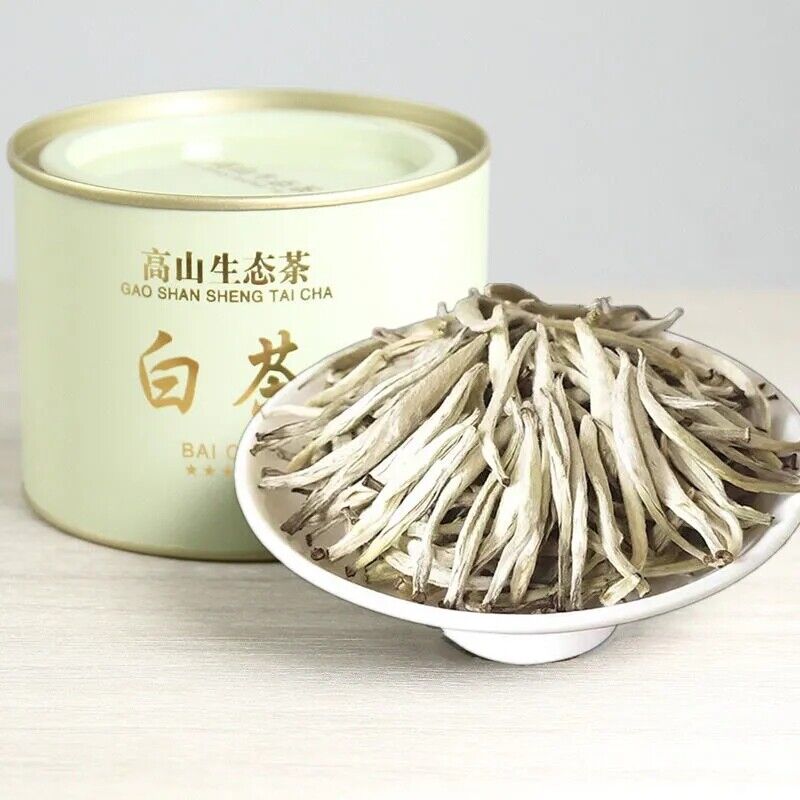 Chinese Premium Silver Needle Fuding White Tea Bud Tea Health  50g