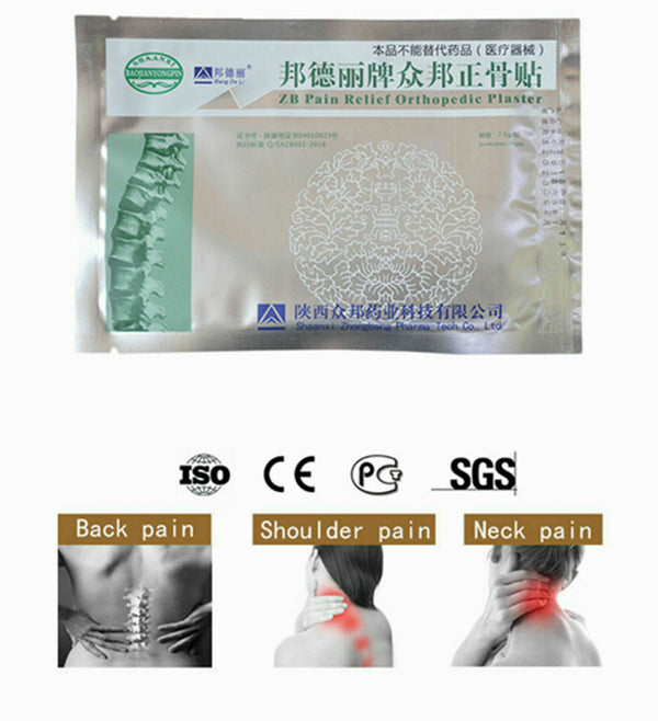 邦德丽牌众邦正骨贴 20贴 Bang De Li Pai Zong Bang Zheng Gu Tie 20pcs