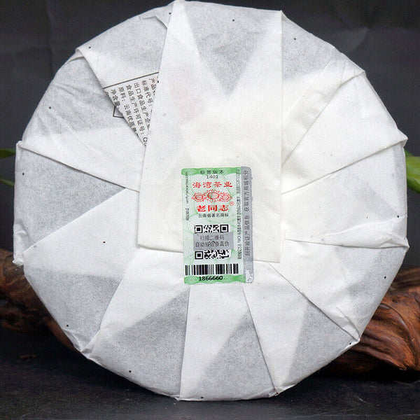 Old Comrade Ripe Puer 15 Anniversary Chen Xiang Puerh Lao Tong Zhi Haiwan 357g