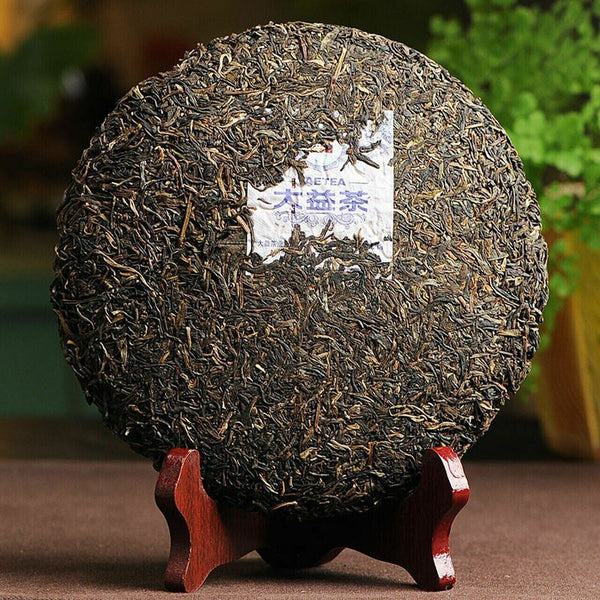 Top-grade Menghai Dayi Joyful Pu'er Tea Cake TAETEA Chinese Cha Pu-erh Tea 357g