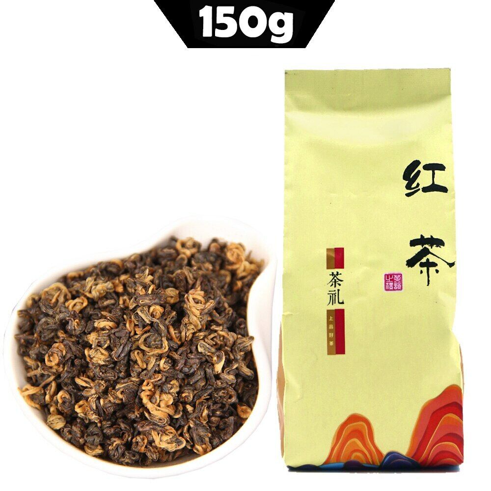 Red Tea Yunnan Rea Tea One Bud and One Leaf Dianhong Red Spiral Black Tea 150g Secondary image