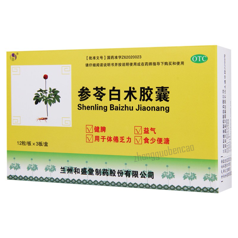 Heshengtang Shenling Baizhu Jiaonang和盛堂参苓白术胶囊 Main image