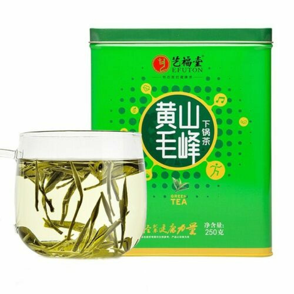 Huangshan Maofeng Green Tea Top-grade Chinese Herbal Green Tea 250g 绿茶雨前毛峰 Main image