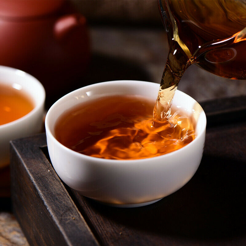 Yunnan Sun Dried Black Tea Ancient Arbor Tree Dian Hong Black Tea Cake 357g