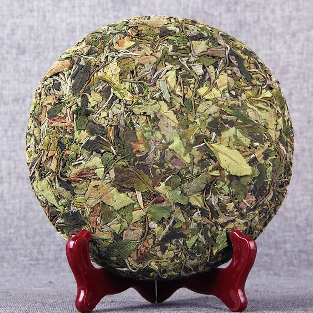 Golden White Sheng Puer Tea Cloud-like White Beauty Cha Puerh Tea 357g Secondary image