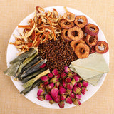 White Gourd Slimming Tea Bag Herbal Teabags Includes Rose Lotus Leaf 40 Pcs