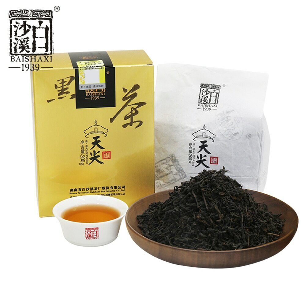 Anhua Baishaxi Tribute Tianjian Dark Tea Top-grade Original Loose Dark Tea 200g Secondary image