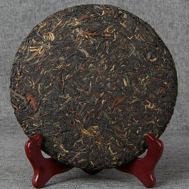 Collection Tea Yunnan Old Tree Black Tea Ancient Tree Dianhong Tea Cake 357g Secondary image