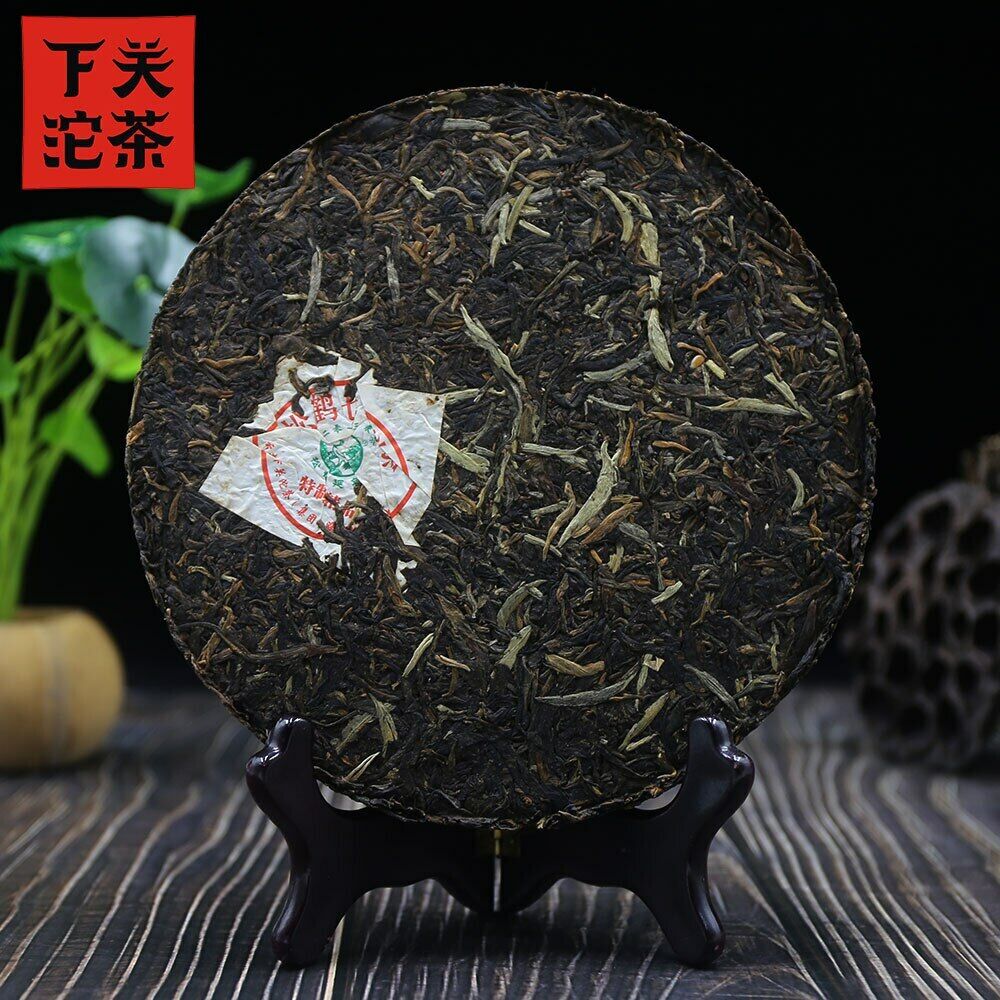 Puh Er Pine Crane Qizi Shen Puer Chinese Tea Cake Chinese Puer Xiaguan 357g