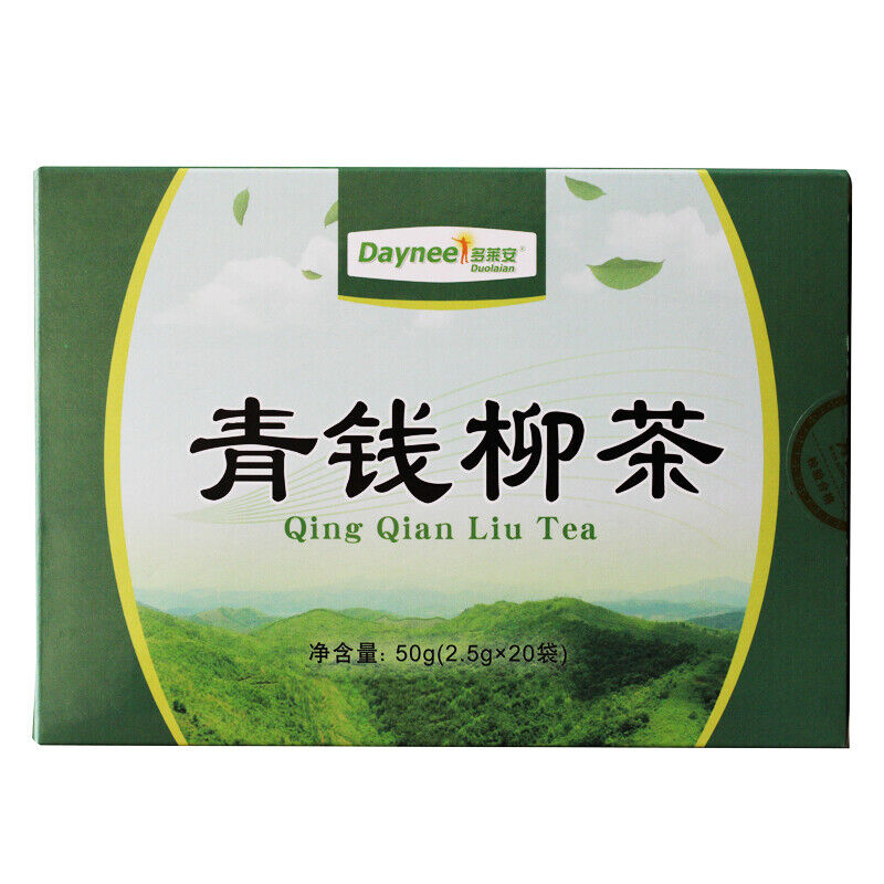 Herbal Tea Qing Qian Liu Cha Sachets Chinese Ecology Cyclocarya Paliurus 2.5g*20