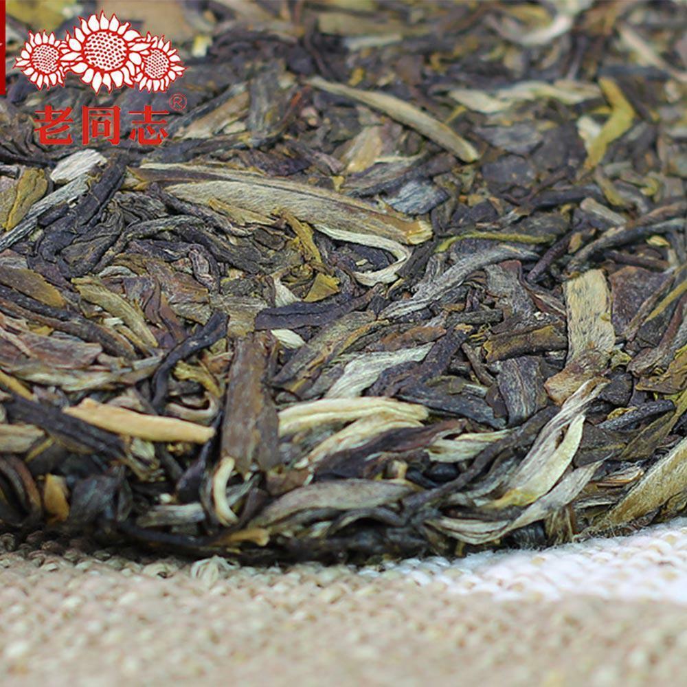Haiwan 2017 Batch 171 Old Comrade Sheng puer 7548 Pu-erh Tea Cake 357g Main image
