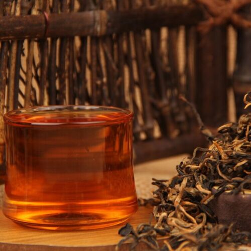 Red Chinese Tea Black Tea Yunnan Dian Hong Black Tea Black Old Tree 80g/box