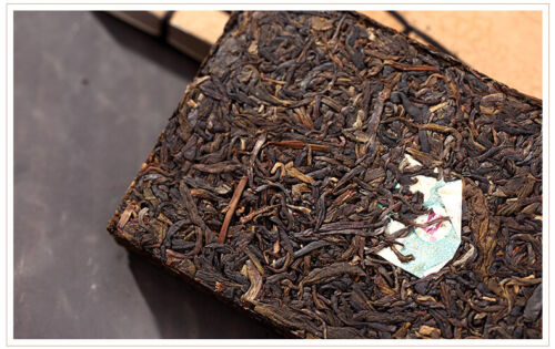 Bamboo Shell Cha Puerh Brick Tea Top-grade Menghai Dayi Cha Puer Tea Brick 250g
