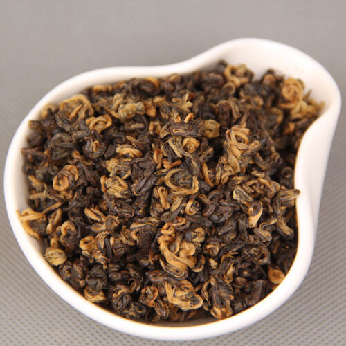 Black Tea Red Chinese Black Tea Dian Hong Honey Rhyme Gold Screw 200g/box