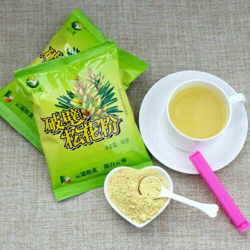 Wild Harvested Shell-broken Pine Pollen Powder 99% Cracked Pine Pollen Powder Main image