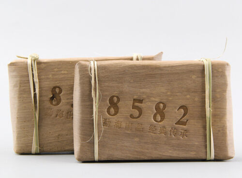 Yunnan Menghai Classical 8582 Cha Puer Tea Brick Classical Old Tree Puerh 250g