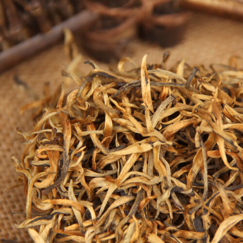 Dianhong Gold Bud Red Rhyme Dian Hong Natural Tea Jin Ya Chinese Black Tea 70g