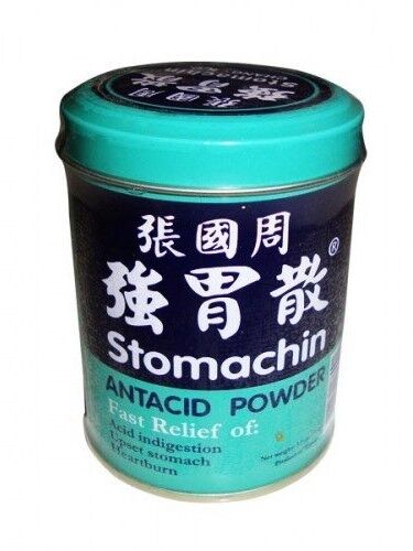 Zhang Guo Zhou Qiang Wei San Stomachin Herbal Antacid Powder Large Can 张国周强胃散 Secondary image